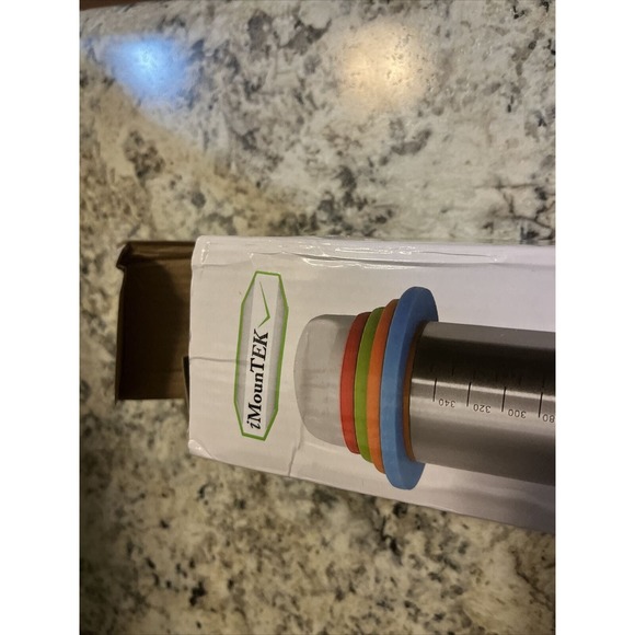 4 Sets Stainless Steel Rolling Pins with Adjustable Discs 2/3/6/10mm Baking - Picture 10 of 11